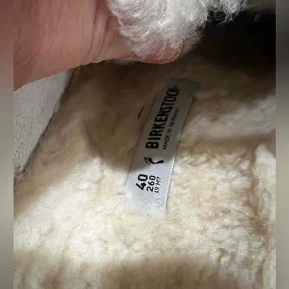 Birkenstock Boston Big Buckle Teddy Shearling Clogs - Size 40 US 9 - Picture 2 of 10